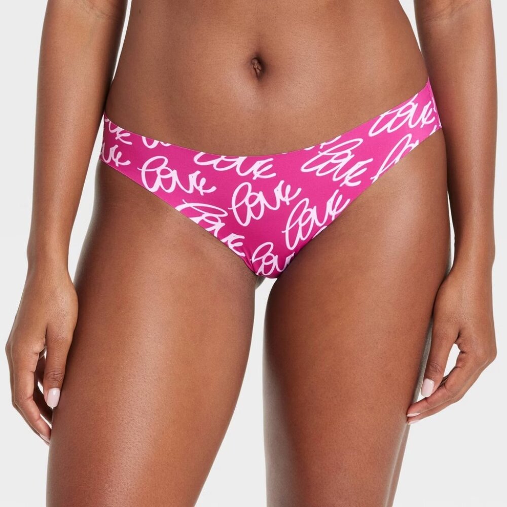 NEW Women's Invisible Edge Bikini Underwear - Auden™ 2 Pack XL (16)